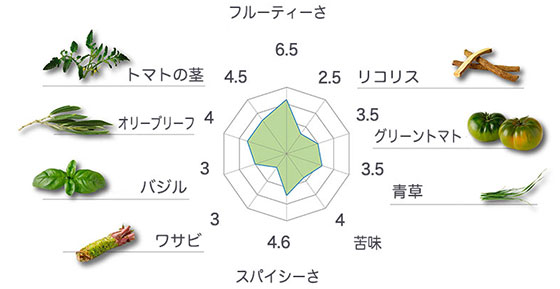 テイストチャート